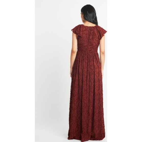 TANYA TAYLOR Leonie Lace A Line Gown - Picture 3 of 12